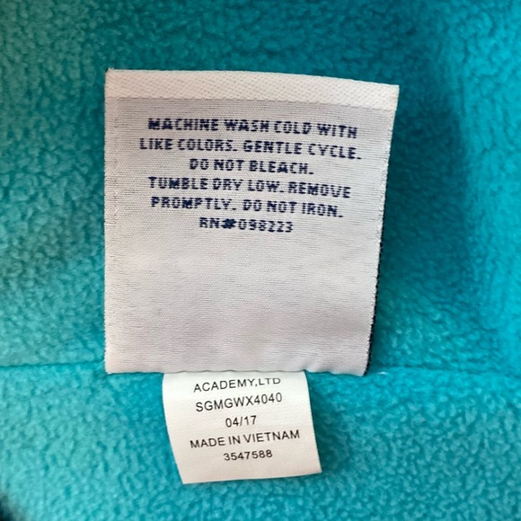 Magellan Outdoors Teal and Navy Jacket Women’s Large - Picture 13 of 13